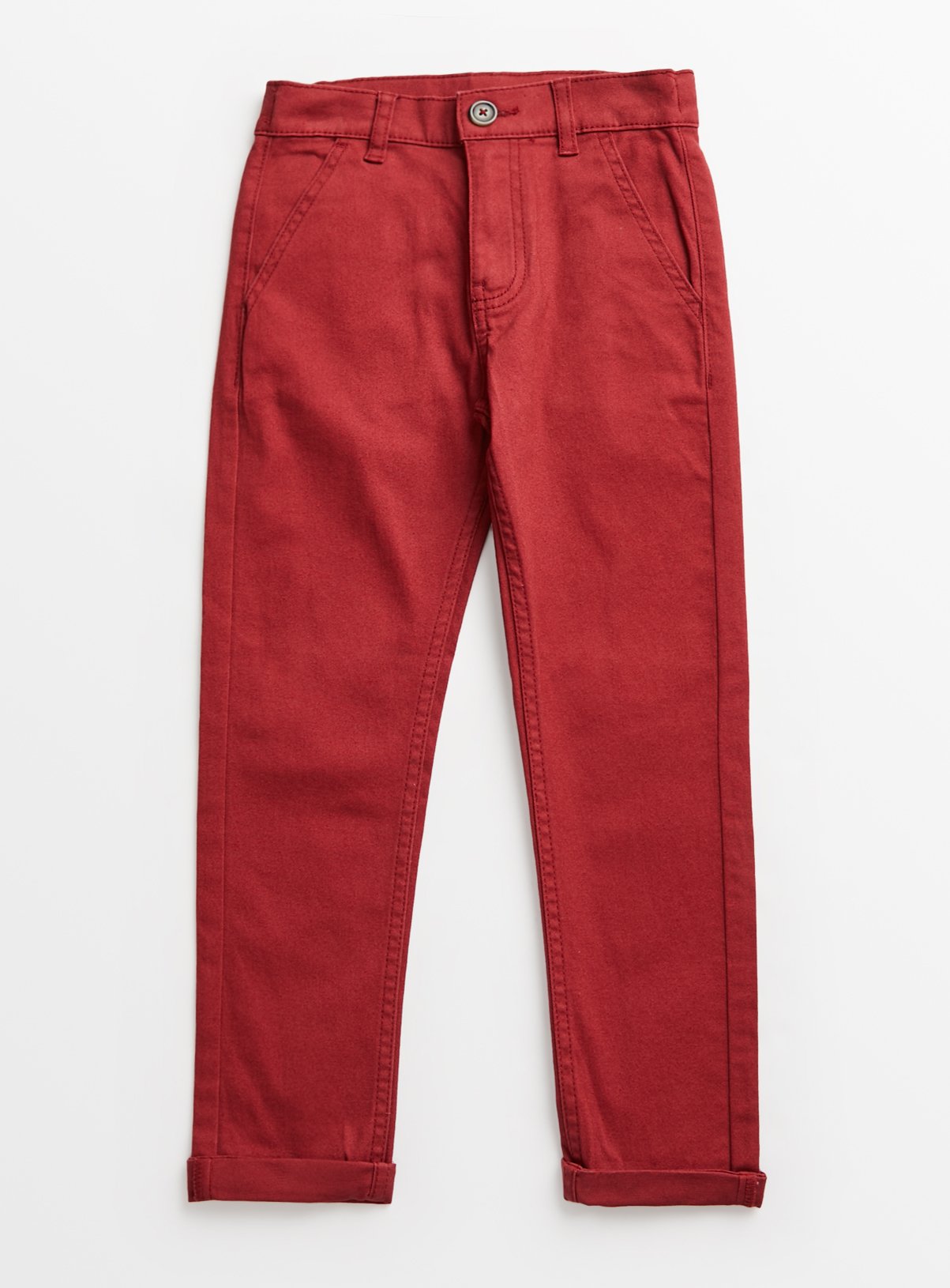 Dark Red Chinos 12 years - Image 1 thumbnail